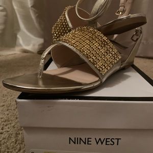 Nine West - Gold Sandals